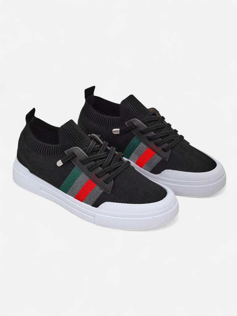 Royalfashion Dámske tenisky s farebnými pásikmi Ettas