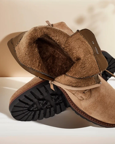 Royalfashion Dámske čižmy s čipkou Gosop
