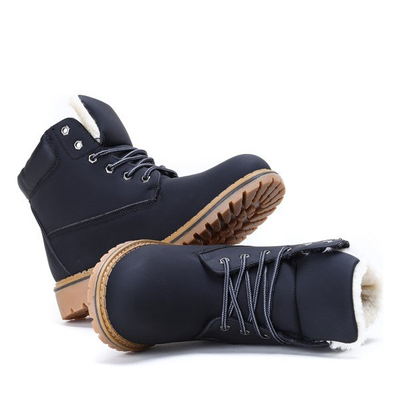 Czarne trapery Fantasy - Obuwie