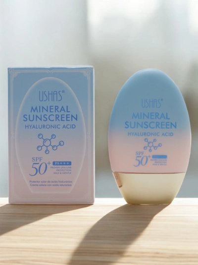 Ushah opaľovací krém s hyalurónovou kyselinou 50 SPF 60g