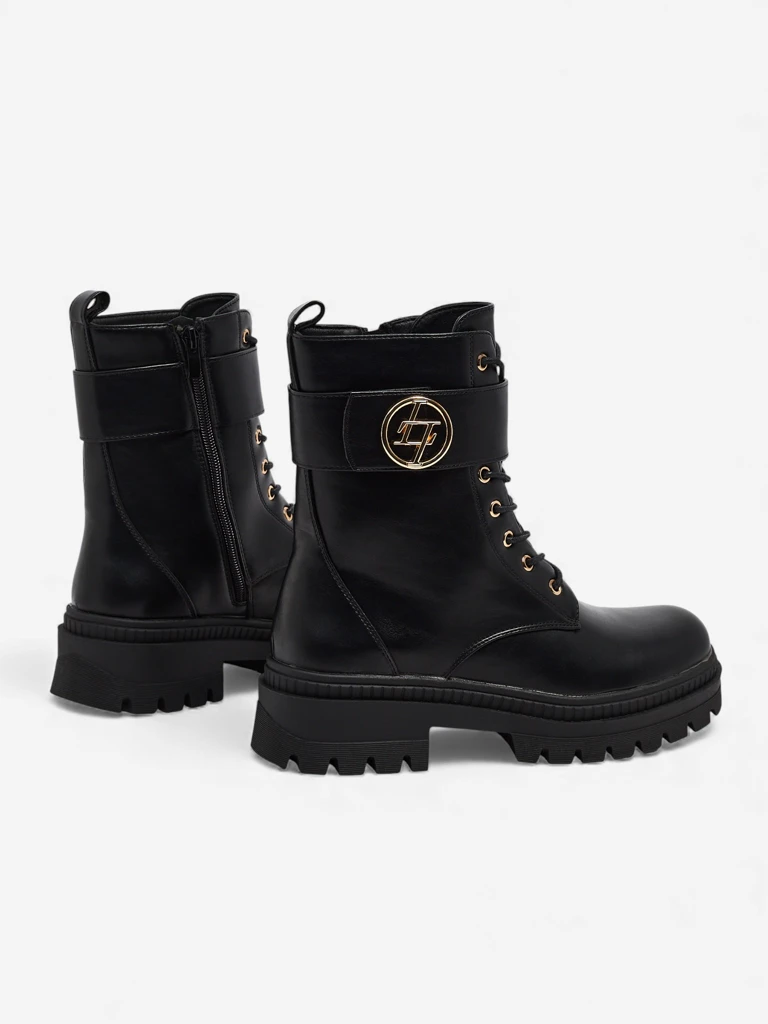 Ženski gležnarji iz eko usnja Eulin