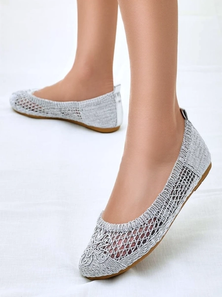 Royalfashion Dámske perforované baleríny Annete
