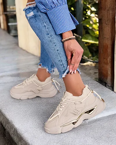 Royalfashion Dámske zateplené tenisky Noxxic