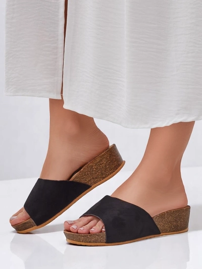 Royalfashion Dámske nízke wedges sandále Maderas