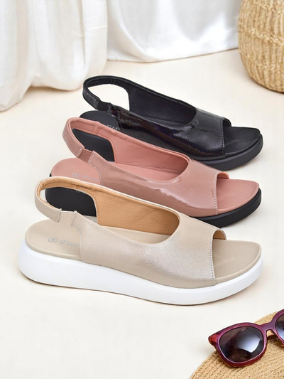 Royalfashion Ženski sandali z debelim podplatom Luna Shines