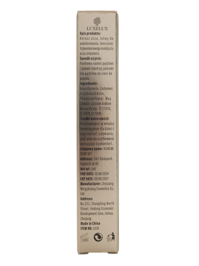 Luxelux Lesklý tekutý očný tieň 02 5ml