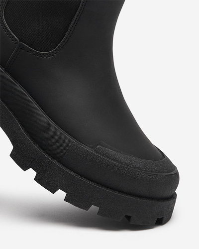 Čierne dámske nazúvacie čižmy Sisepi- Footwear