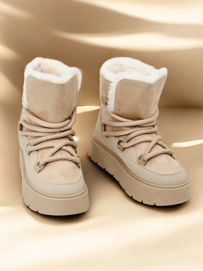 Dámske zimné čižmy so šnurovaním Royalfashion Liloz