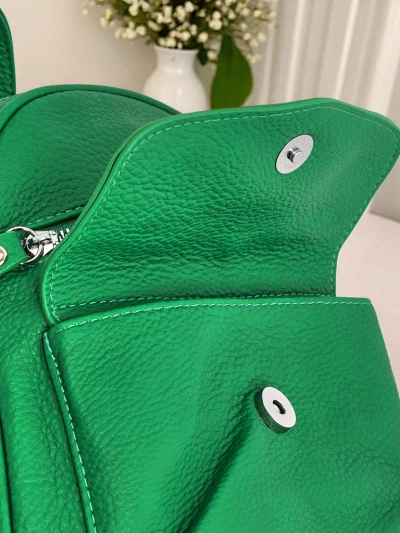 Ženski nahrbtnik Elettra Verde Królewska Moda ekološko usnje 25x25x10 cm