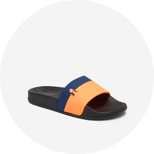 oranžová || modrý