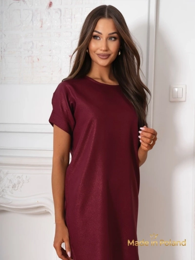 Preprosta ženska kratka obleka Lady Time