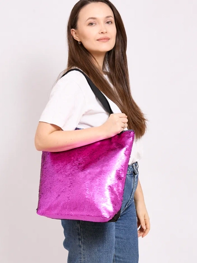 Royalfashion Dámska taška so štýlovými flitrami