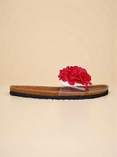 Royalfashion Ženski natikači s cvetlicami Flora Soft