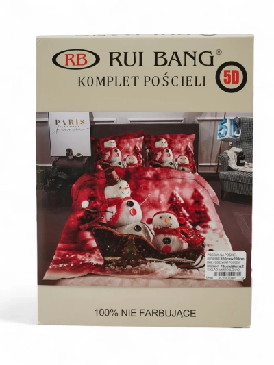 Royalfashion Božična posteljnina 160x200 komplet 3-DELNI