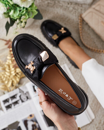 Royalfashion Dámske mokasíny s mašľou Mantarme