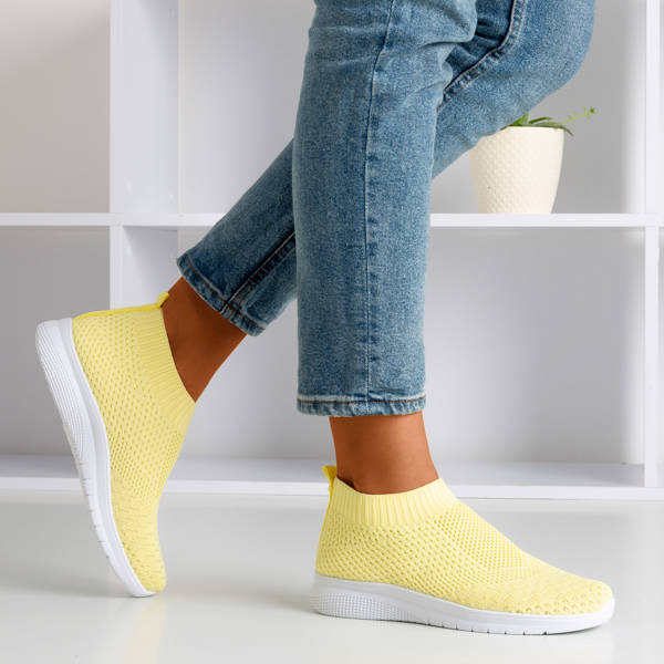 Žlutá sportovní slip-on boty Brize - Footwear 1