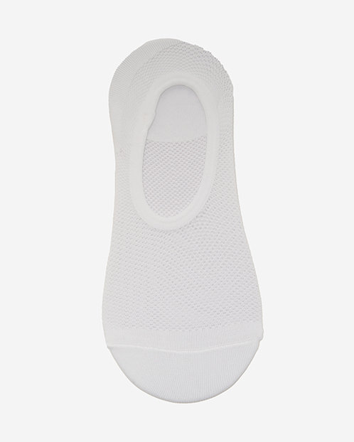 Biele ponožky z bambusovej tkaniny pre ženy - Spodná bielizeň