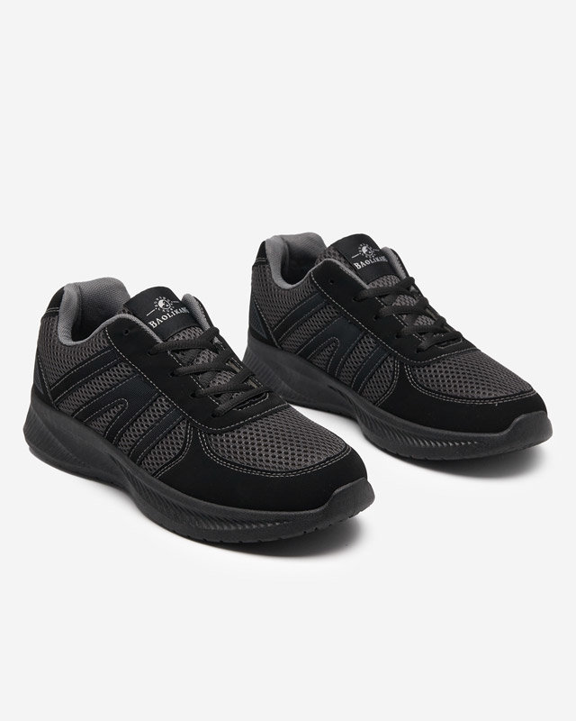 Čierno-šedá pánska športová obuv Baikisor - Obuv