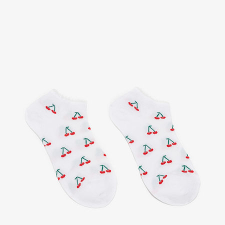 Dámske biele ponožky - Spodná bielizeň