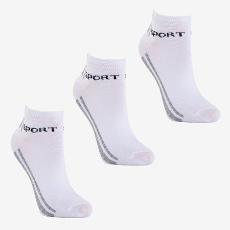 Dámske dvojfarebné ponožky 3 / balenie - Ponožky