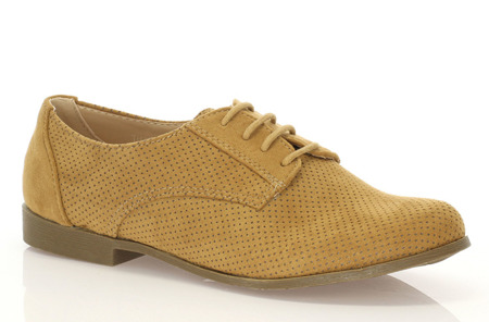 Hnedé šnurovacie topánky značky Milbenga - Obuv