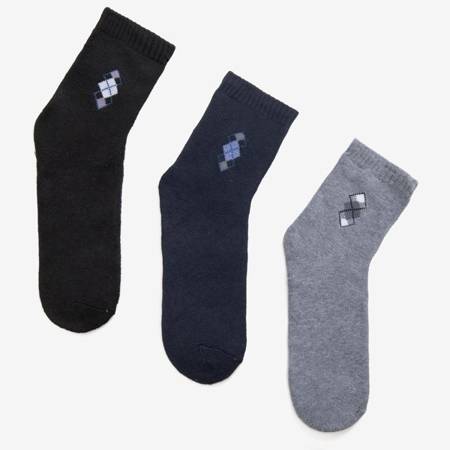 Pánske členkové ponožky 3 / balenie - Ponožky