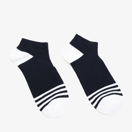 Pánske tmavomodré ponožky ponožky - Spodná bielizeň