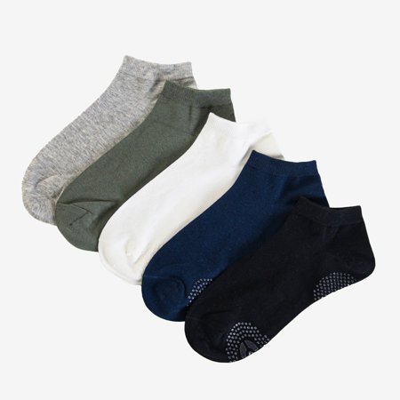 Pánske viacfarebné ponožky v balení 5 kusov - ponožky