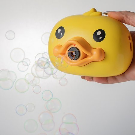 Stroj na výrobu žltých kačiek na mydlové bubliny pre deti od 3 rokov - Hračky