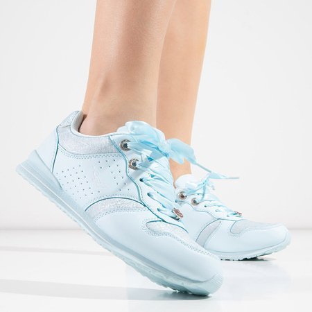 Svetlo modrá dámska športová obuv od značky Briseis - Footwear