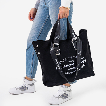 Veľká čierna shopper taška pre ženy - Doplnky