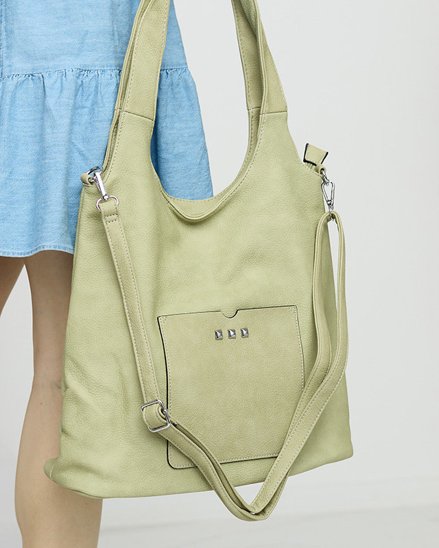 Zelená dámska shopper taška - Doplnky