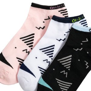 3 / balenie viacfarebných dámskych ponožiek - Ponožky