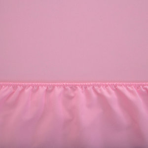 Bavlnená ružová plachta s gumičkou 140x200 - Obliečky
