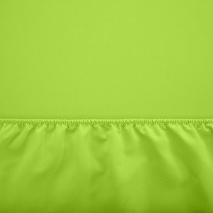 Bavlnená zelená plachta s gumičkou 200x220 - Obliečky