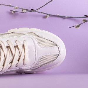 Béžová dámska športová obuv Flori - Sporty