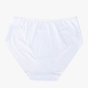 Biele čipkované nohavičky PLUS SIZE pre ženy - Spodná bielizeň