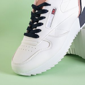 Biele dámske športové topánky Macrina - Obuv