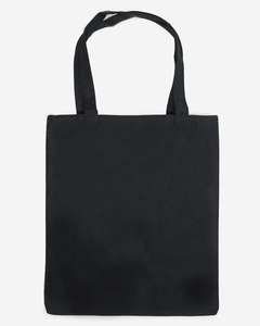 Čierna látková taška s potlačou - Doplnky