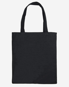 Čierna látková taška s potlačou - Doplnky