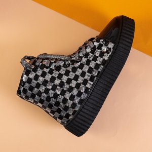 Čierne a strieborné dámske športové topánky od značky Odelia - Obuv