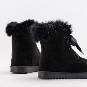 Čierne dámske snehule Ritalo - Footwear