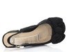 Čierne sandále Celeste na nízkom opätku - Obuv