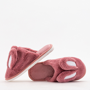 Crolisia ružové dámske papuče - topánky