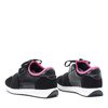 Czarno - różowe sportowe buty Jomix - Obuwie