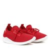 Czerwone buty sportowe Therane - Obuwie