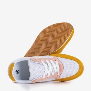 Dámska biela športová obuv s farebnými vložkami Obleya - Obuv