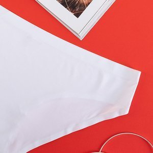 Dámske biele nohavičky bezšvové nohavičky - Spodná bielizeň