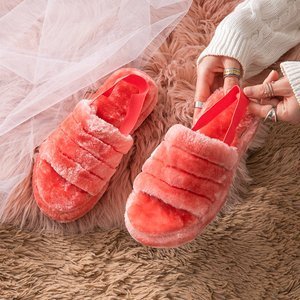 Dámske kožené papuče Coral Fornaxa - obuv