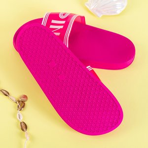 Dámske papuče fuchsie Pink Queen - Obuv